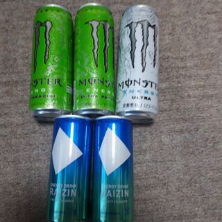 エナジードリンク5本セット🎉　半額以下‼️