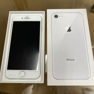 iPhone8 256G シルバー 美品 simフリー