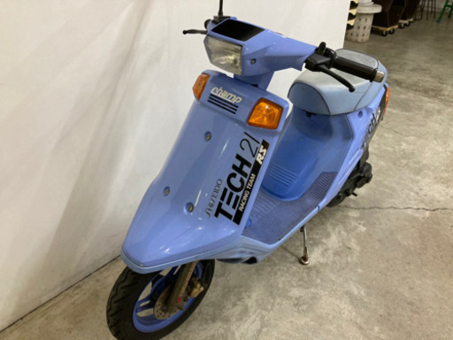 ビンテージ　希少車　ヤマハ　チャンプRS テック21 50cc  スクーター　tech21