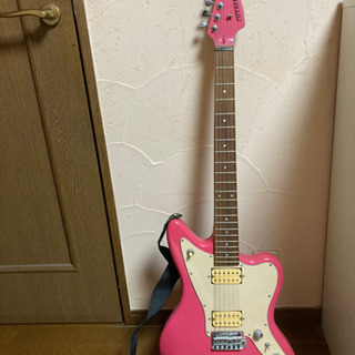 フェルナンデス　エレキ　ギター　ピンクの画像
