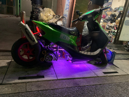 ホンダ　ライブディオ ZX ロンホイローダウン