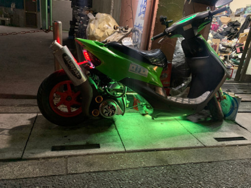 ホンダ　ライブディオ ZX ロンホイローダウン