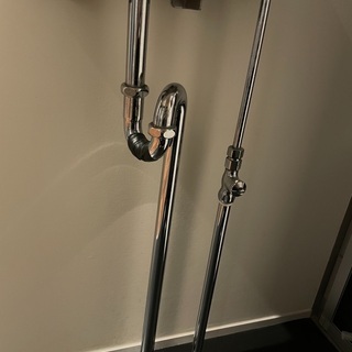 手洗用排水金具交換　