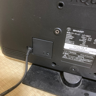 SHARP AQUOS テレビ　2012年製の画像