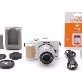 ◇美品＆スマホ転送◇オリンパス E-PL2 レンズセット