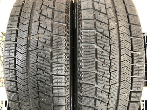 195/65R15 ブリヂストン VRX 2017年製 バリ山 スタッドレス マルチアルミホイール ノア ヴォクシー セレナ プリウス