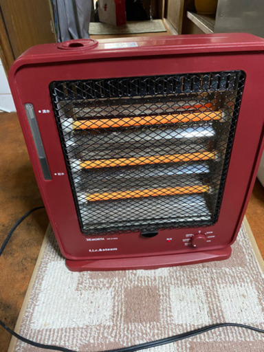 モリタ電工　電気、スティーマ付きストーブ