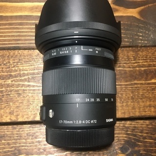 【ジャンク】SIGMA 17-70mm F2.8-4 DC OS...