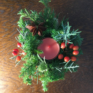 クリスマス　キャンドル　飾り　売ってます