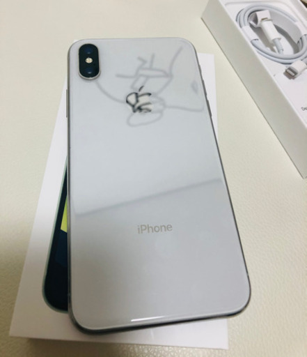 【美品】IPhoneX 64G ホワイト　SIMフリー