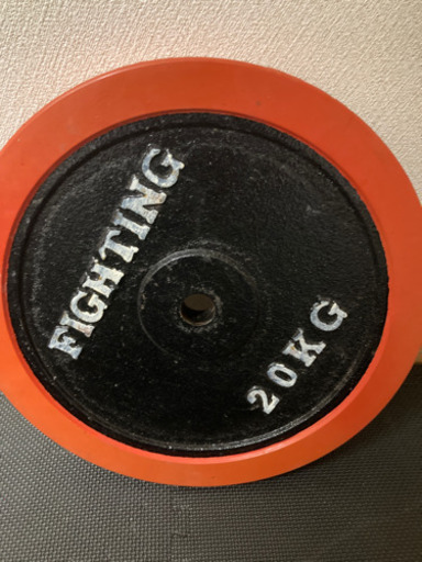 20Kg プレート2枚　計40Kg