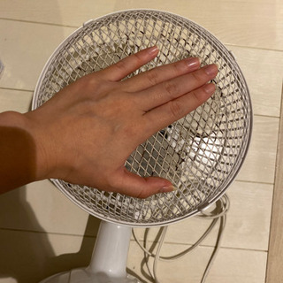 山善 ミニ扇風機の画像