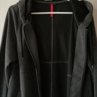 グレー上着　Lの画像