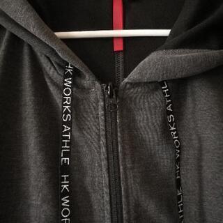 グレー上着　Lの画像