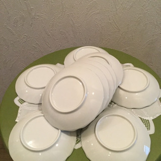 中皿  さら  皿  花柄  食器  テーブルウェア  【10客】の画像