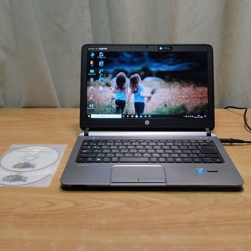 美品 高速・高性能ノートPC 13.3インチ HP ProBook 430 G1 Core i3 メモリー4GB SSD 240GB（新品）Win10 pro・Office 2019 pro 搭載 WiFi Bluetooth Webカメラ HDMI SDカードリーダー 指紋認証センサー搭載