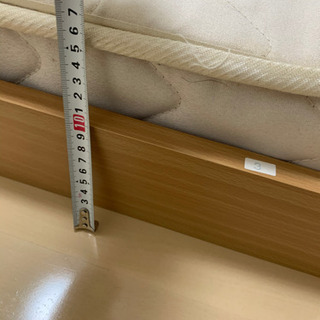 すのこベッドマットレス付きの画像