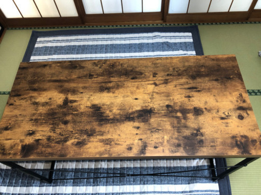 美品　ニトリ N ステイン 120 BR デスク