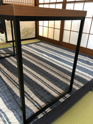 美品　ニトリ N ステイン 120 BR デスク
