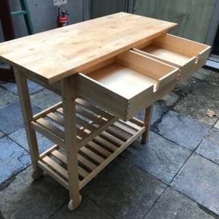 IKEA キッチンテーブル　ワゴン