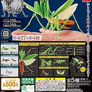 バンダイ　カマキリ　ガチャ　フィギュア