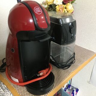 【無料】ドルチェグストとコーヒーグラインダー中古