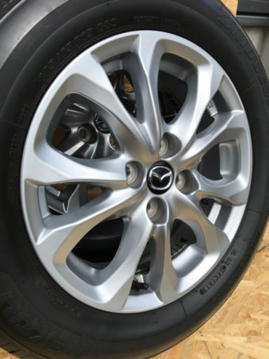 （決まりました）?新春値下げ！MAZDA デミオ純正ホイール　タイヤ付き4本セット
