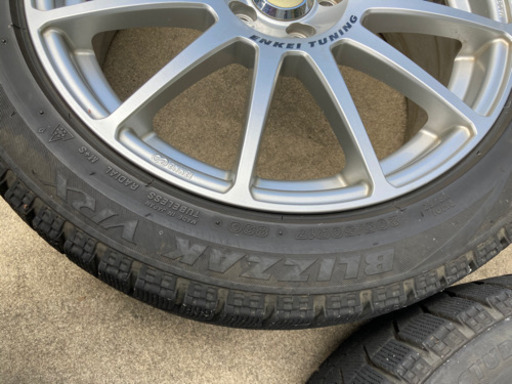 スタッドレスタイヤ 205/50R17 エンケイチューニングSC03 ブリジストンVRXの4本セット