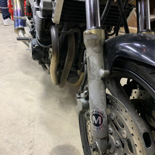 xjr400 レストアベース、部品取りの画像