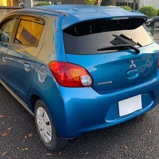 2012　三菱ミラージュ　低燃費　ナビ　ワンセグ　ETC　バックカメラ　走行6万キロ台　車検5.12の画像