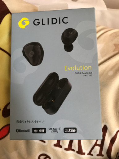 完全ワイヤレスイヤホン　GLIDEIC SOUND AIR TW-7100