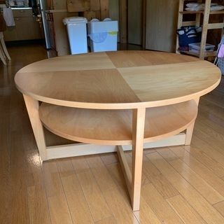 IKEA　VEJMON 丸テーブル　センターテーブル Amazon.co.jp: IKEA VEJMON コーヒーテーブル 90cm ブラック