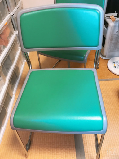 事務用椅子　４点セット　早めのお取引の方お値下げ可！