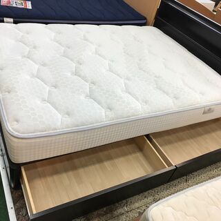 IDC大塚家具　ワイドダブルベッド　REGALIA 　Honestyの画像
