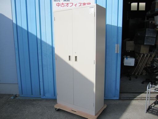 両開き書庫　コクヨ製SH-370F1NC　ニューグレー　鍵あり