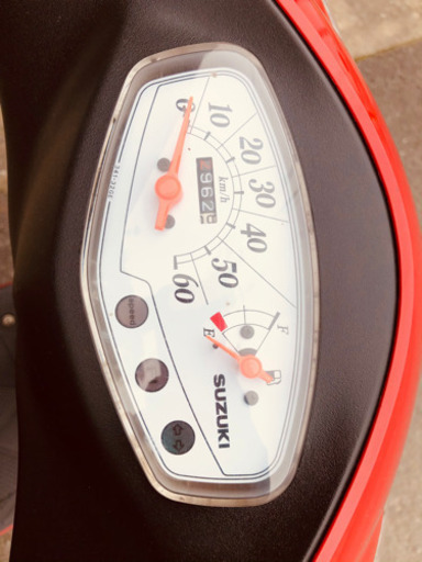 SUZUKI アドレス V50 RED色
