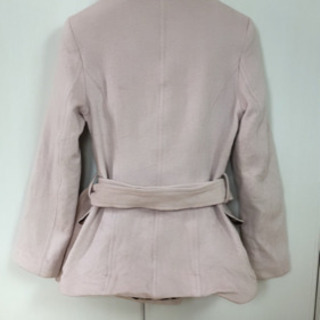 ★セシル★アンゴラウールベルト付きピーコートの画像