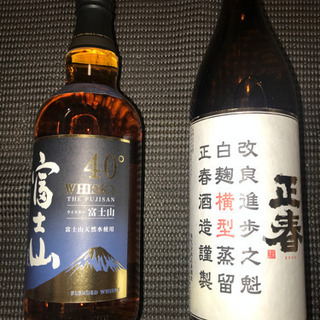 2本「ウィスキー・焼酎」（バラ売り要相談）