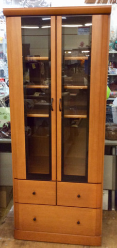 食器棚 幅60.5cm キッチンキャビネット　キッチン収納