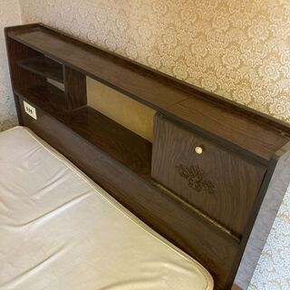 【売約済み】☆無料☆取来人のみ☆レトロなベッド☆の画像