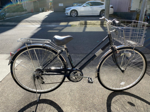 27 パンクしにくい自転車　変速ギア付　点検整備済み