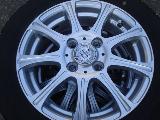 14インチ ブリヂストン スタッドレス軽自動車用　155/65R14　中古　アルミセット