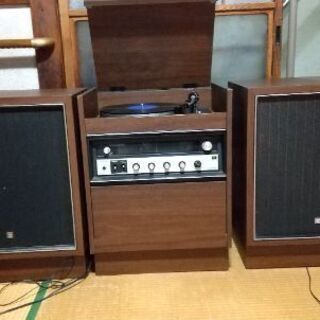 無償にて昭和レトロ　ステレオセット
