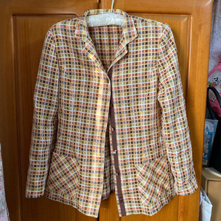 Leilian レリアン　ジャケット、シャツ　カラフル