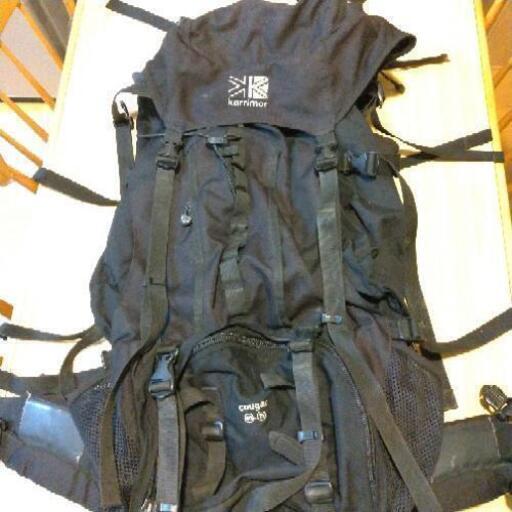 karrimor　cougar50-75　バックパック　リュックサック　登山用　バックパッカー旅行