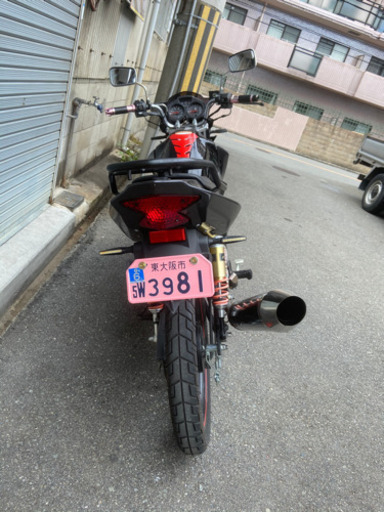 走行距離5000キロ自賠責令和7年までYX125