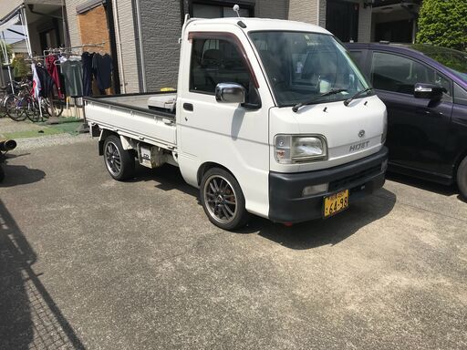 H11年式ハイゼットトラック5速エアコンローダウン15インチアルミ