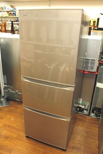 【トレファク府中店】東芝　3ドア冷蔵庫　2015年製　GR-H34S