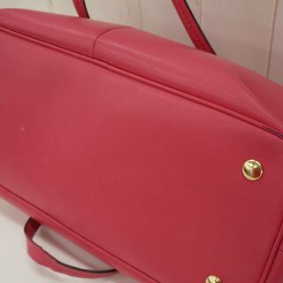 無料！COACH　NEWYORK　トートバッグ　ピンク☆中古品の画像