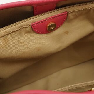 無料！COACH　NEWYORK　トートバッグ　ピンク☆中古品の画像